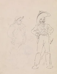 Un gendarme et un autre homme